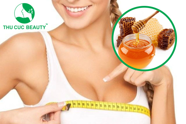 Chỉ với mật ong, vòng 1 lép đến mấy cũng sẽ tăng size nhanh chóng