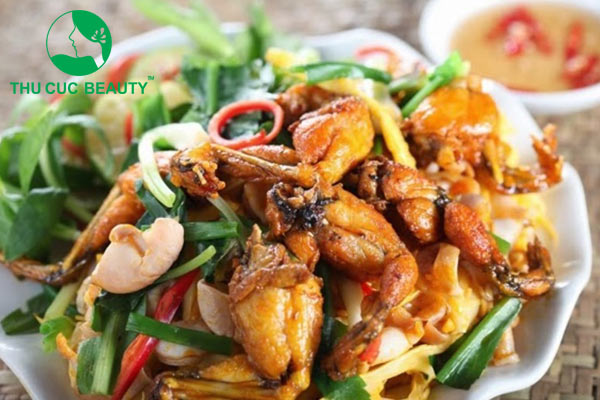 Cắt mí có ăn được ếch không