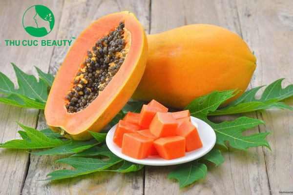 Nâng mũi ăn đu đủ được không