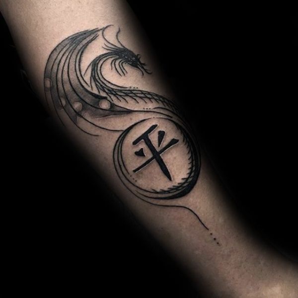 Tattoo dấu ấn rồng thiêng