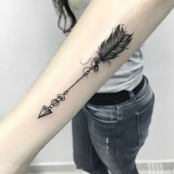 Tattoo đẹp ở cánh tay cho nữ