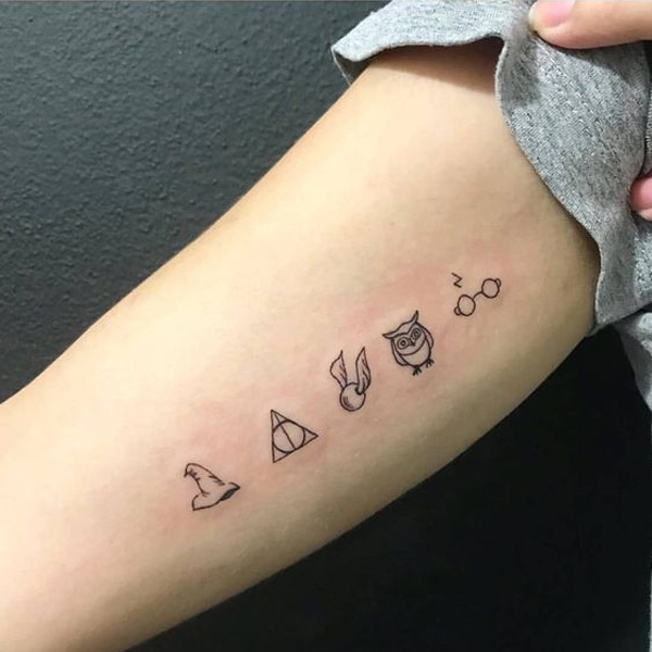 Tattoo mini cute cho nữ