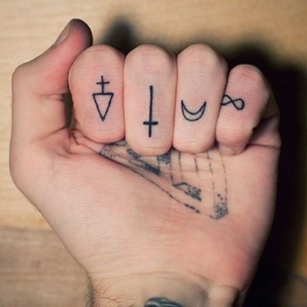 Tattoo trên ngón tay