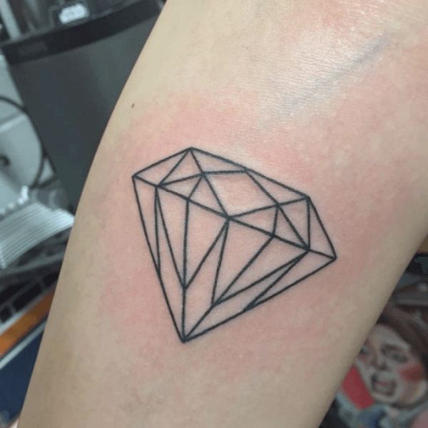 Mẫu tattoo kim cương