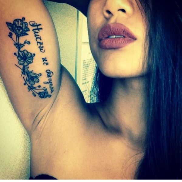 Tattoo bắp tay cho nữ đẹp