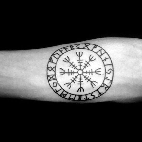 Tattoo cánh tay cung hoàng đạo