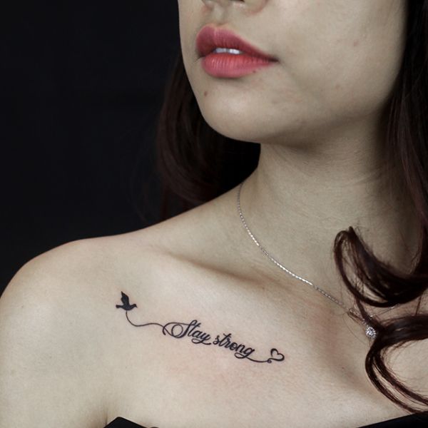 Tattoo chữ rất đẹp mang lại nữ giới ý nghĩa