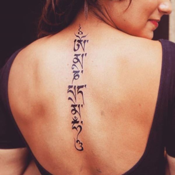 Tattoo chữ thái rất đẹp mang lại nữ