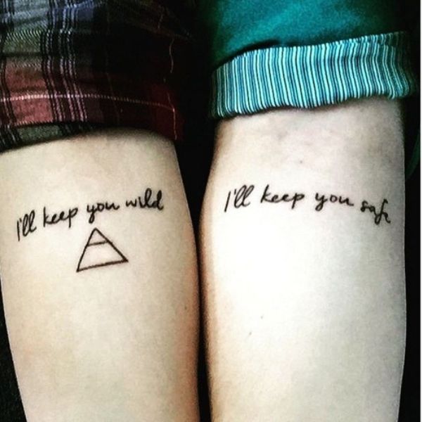 Tattoo chữ ý nghĩa về tình bạn