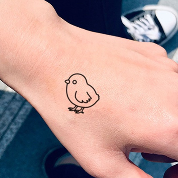 Tattoo con gà mini cute