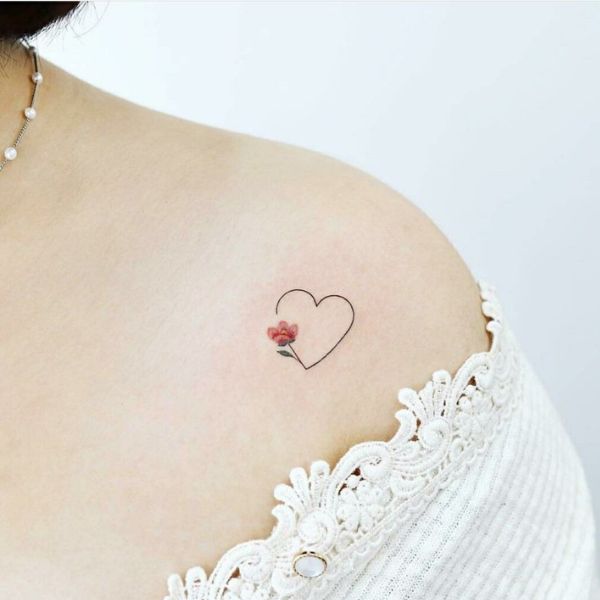 Tattoo đơn giản đẹp cho nữ