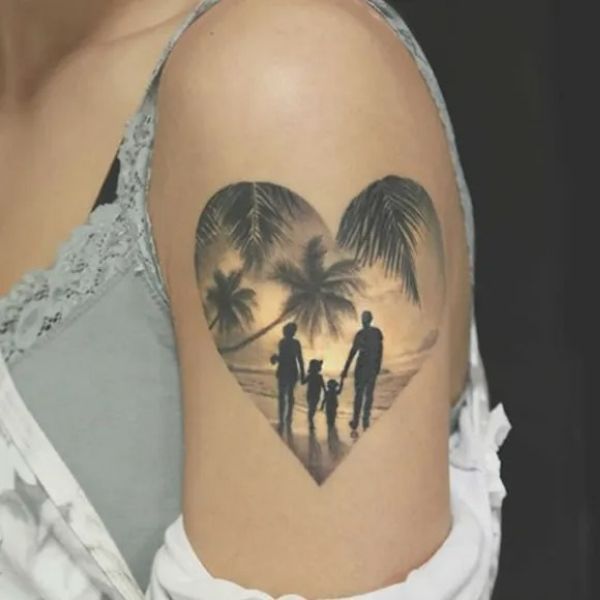 Tattoo gia đình đẹp