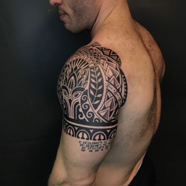 Tattoo maori bắp tay đẹp