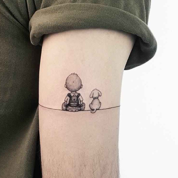 Tattoo mini cute buồn