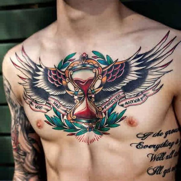 Tattoo ngực nam giới rất đẹp nhất