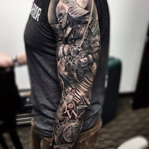 Tattoo samurai full tay
