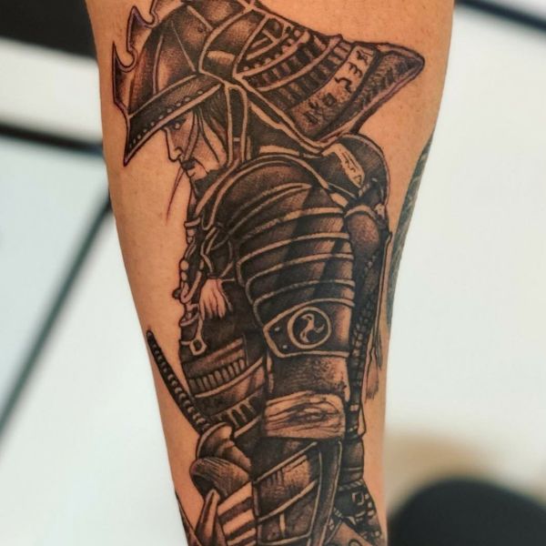 Tattoo samurai nhật