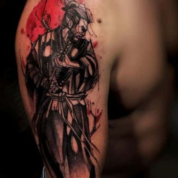Tattoo samurai siêu đẹp