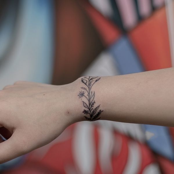 Tattoo vòng tay đẹp cho nam