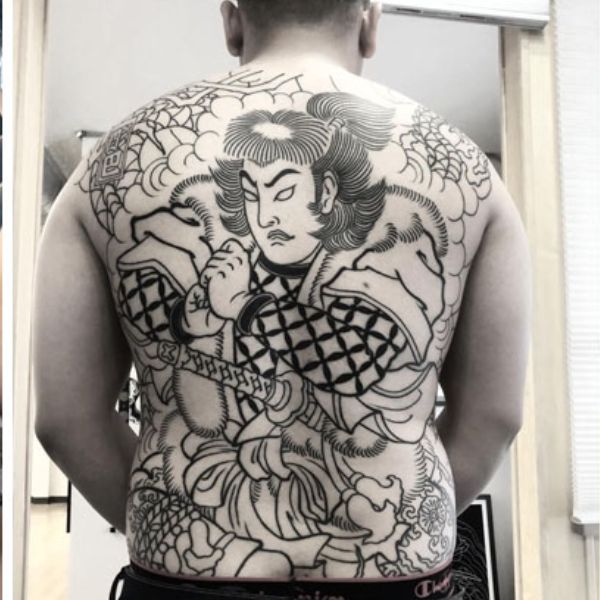Khung tattoo yakuza 
