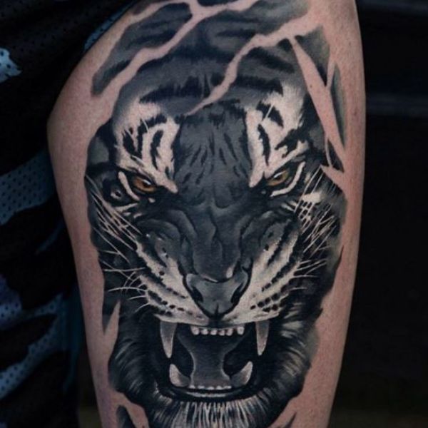 Tattoo bạch hổ