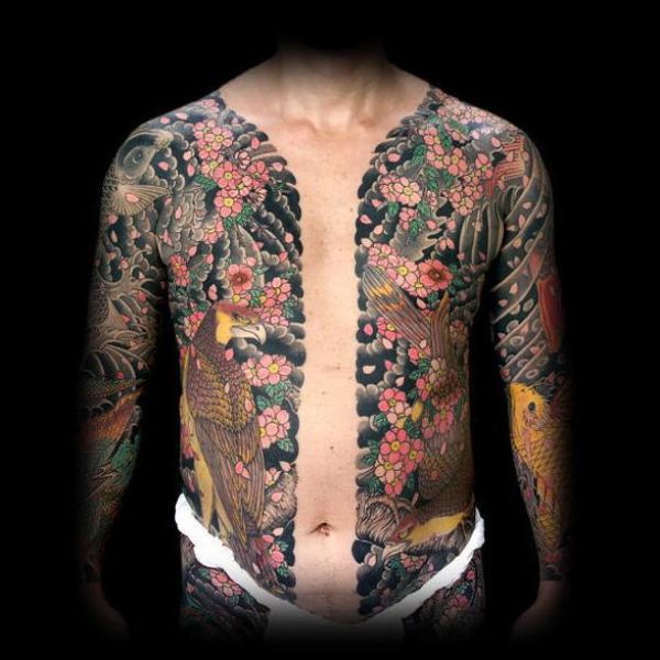 Tattoo của yakuza 