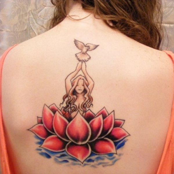 Tattoo đẹp nhất mang đến phái đẹp ở sống lưng tự động do