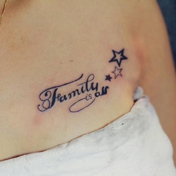 Tattoo family is all