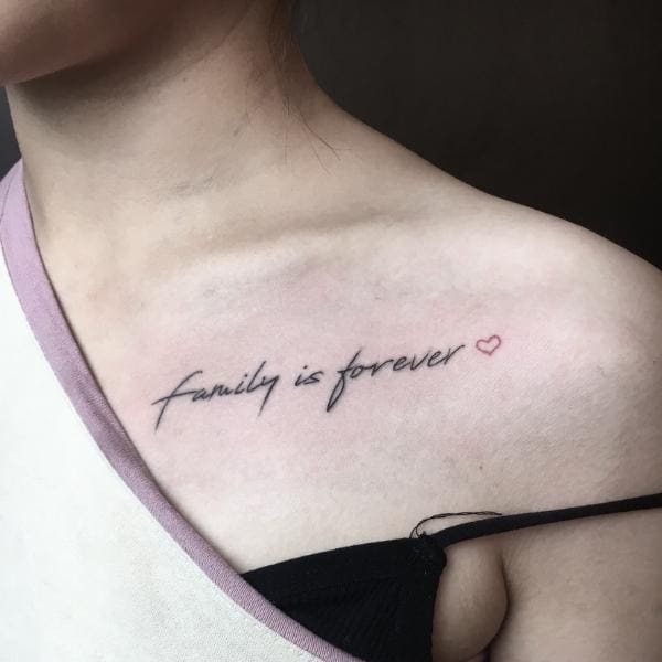 Tattoo family is forever