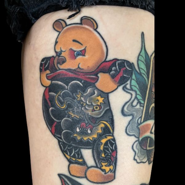 Tattoo gấu yakuza