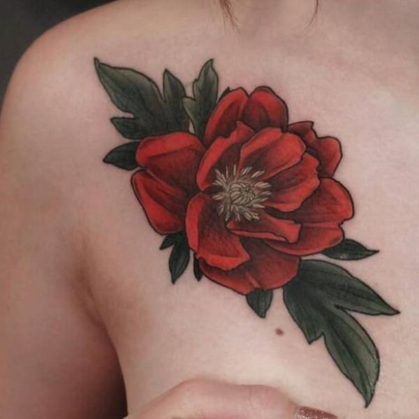 Tattoo hoa đẹp mắt mang lại nữ