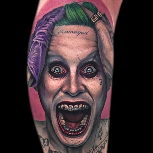 Tattoo joker gào thét