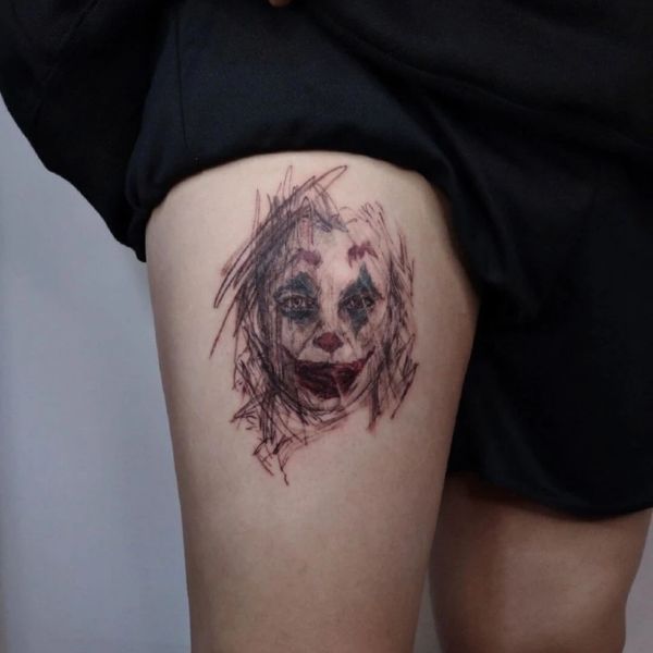 Tattoo joker mini