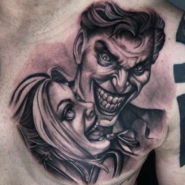 Tattoo joker và herley