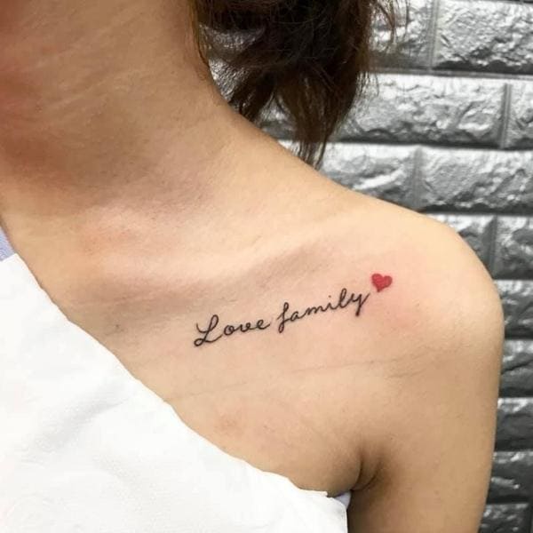 Tattoo love family