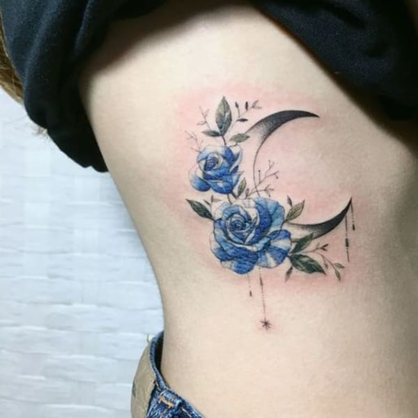 Tattoo may mắn cho nữ mệnh thủy