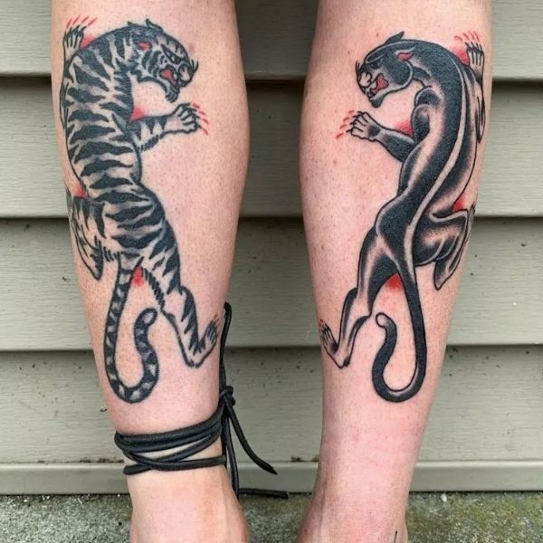 Tattoo ở chân nam đẹp