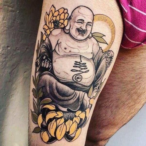 Tattoo phật di lạc