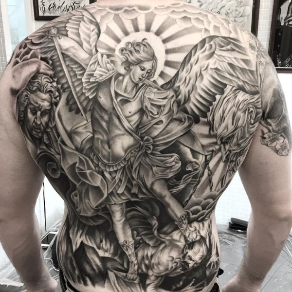 Tattoo thiên thần miace