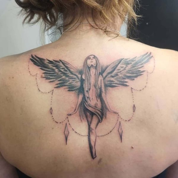 Tattoo Tân Phú  Hình xăm Angel  Devil  Hoàn thiện sau  Facebook