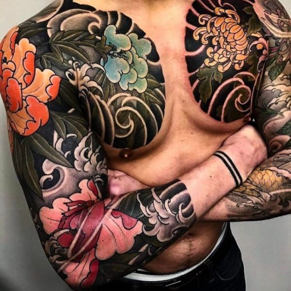 Tattoo yakuza kín tay