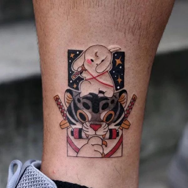 Tattoo yakuza nhỏ