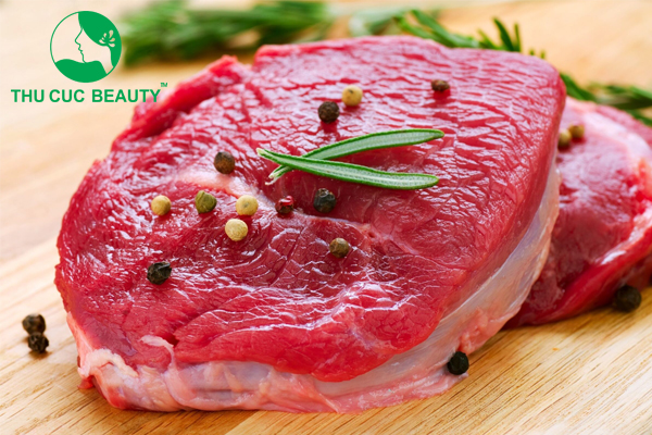 Nâng ngực ăn thịt trâu được không?