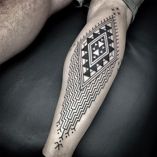 Tổng hợp những mẫu hình xăm ở chân nam giới cực chất