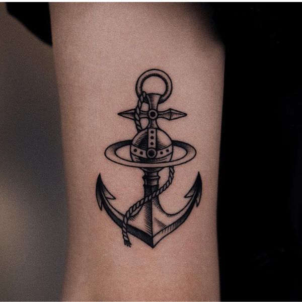 Bộ sưu tập mẫu hình xăm mỏ neo đẹp và ý nghĩa