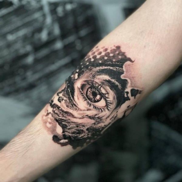 Tattoo 3d ở cánh tay