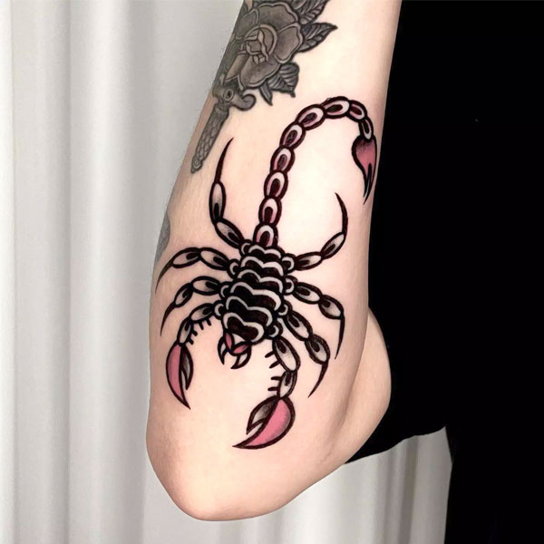 Tattoo bọ cạp màu siêu đẹp
