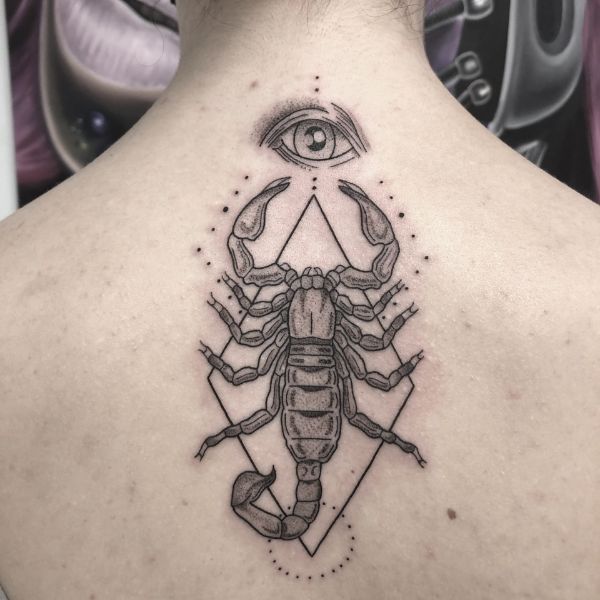 Tattoo bọ cạp ngầu