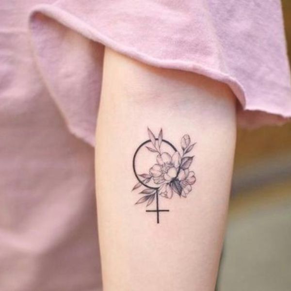 Tattoo dễ thương đẹp cho nữ