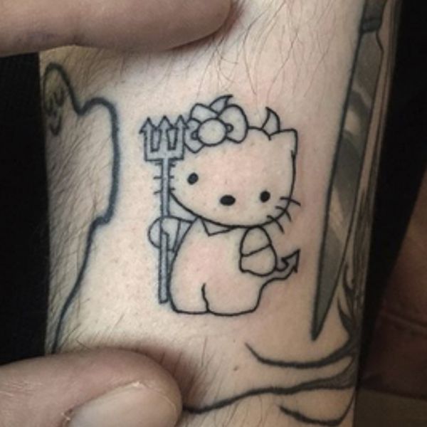 Tattoo hello kitty mini